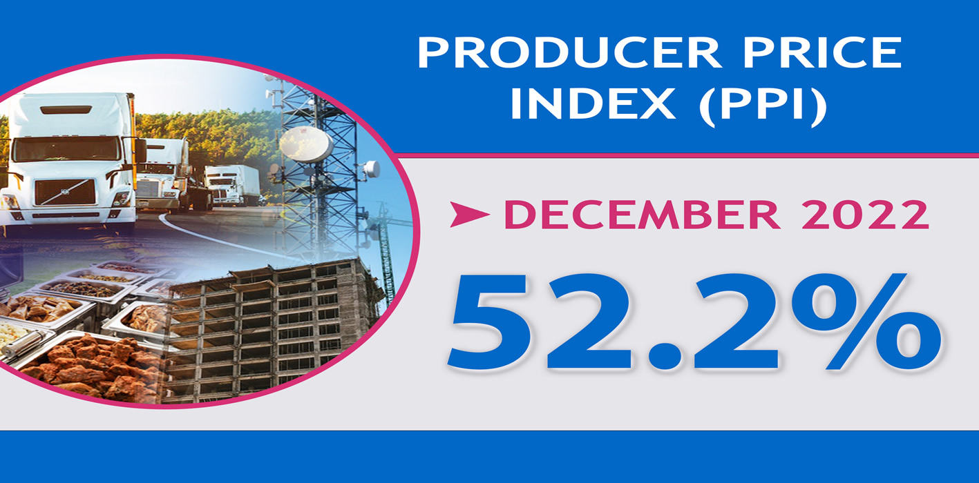 Producer Price Inflation  December 2022